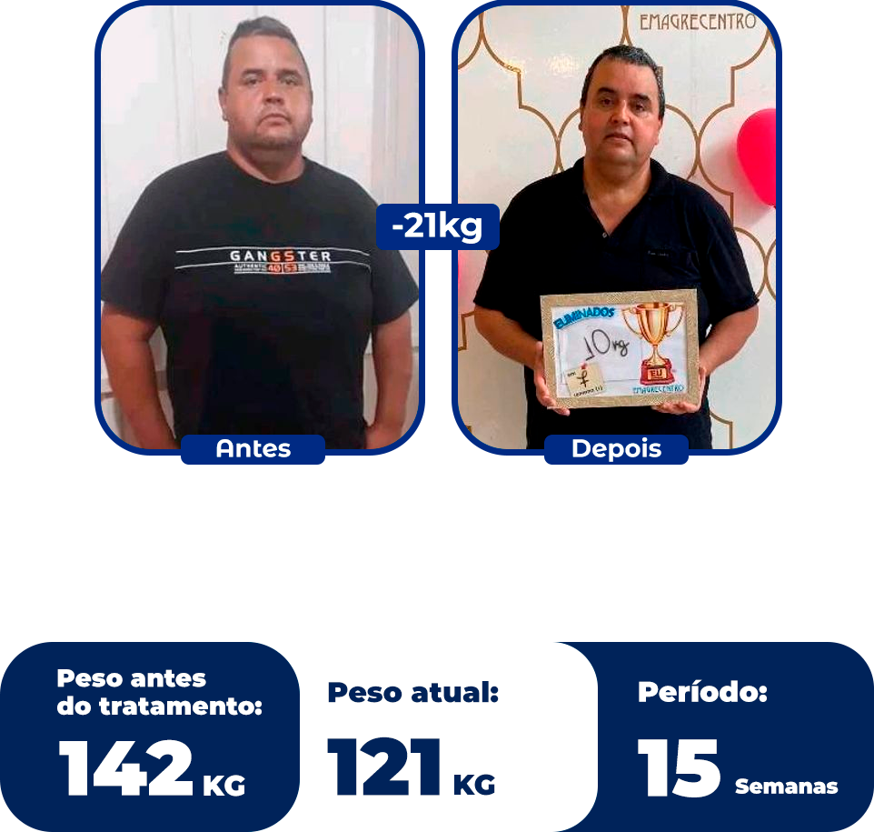 Emagrecentro Resultado Marcio